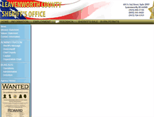 Tablet Screenshot of lvsheriff.org